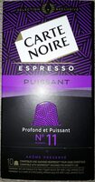 Café capsules Puissant n°11 - Espresso