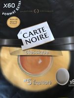 Carte Noire Dosettes de café moulu Classic le sachet de 48