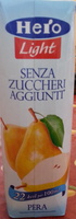 Hero Light Senza zuccheri aggiunti PERA