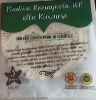 Piadina Romagnola IGP alla Riminese