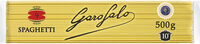 Pates Spaghetti n°9 Garofalo 500GV2