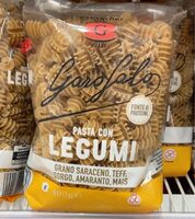 Pâtes radiatore legumi
