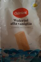 Waferini alla vaniglia