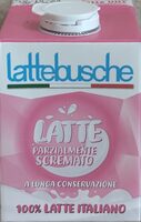 Latte uht a lunga conservazione parzialmente scremato