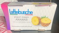 Yogurt magro ananas