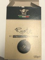Ruote di liquirizia morbida