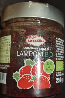 Confettura extra di lamponi bio by Lazzaris
