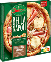 BUITONI BELLA NAPOLI Pizza Surgelée Prosciutto Funghi 415g