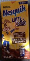 Nesquik latte e cacao Pronto da Bere