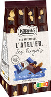 NESTLE LES RECETTES DE L'ATELIER - Lingots Chocolat noir myrtilles amandes noisettes - 152,6g