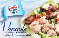 Vongole sgusciate surgelate