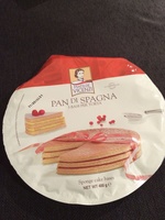 Pan di Spagna 3 basi per torta