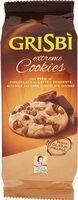 Extreme cookies con pezzi di cioccolato al latte e fondente