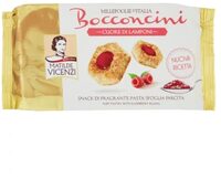 Millefoglie d'italia bocconcini cuore di lamponi