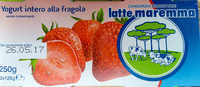 Yogurt intero alla fragola