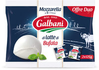GALBANI MOZZARELLA DI LATTE DI BUFALA 2 x 125G