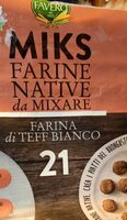 Farina di teff bianco