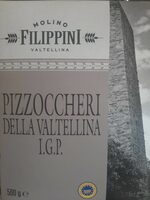 Pizzoccheri Della Valtellina I.g.p.