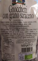 Gnocchetti con grano saraceno