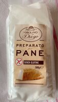Preparato per pane gluten free