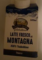 Latte fresco di montagna