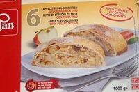 Fette di strudel di mele