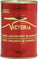 Double concentré de tomates 28 %