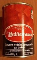 Tomates pelées concassées en cube