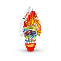 'Maxi Kinder Surprise garçon Spiderman, œuf de chocolat au lait 320g