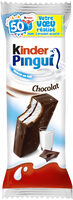 Pingui cacao (gouter frais genoise fourree lait et cacao enrobee de chocolat fin )