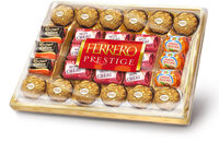 Boîte assortiment variétés de chocolat