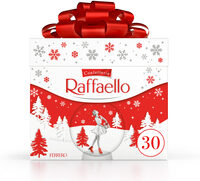 Raffaello gaufrettes enrobées de noix de coco fourrées cube x30- 300g