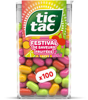 Bonbons Tic Tac x100 pastilles FESTIVAL - 49g