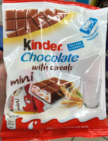 Chocolate with cereals