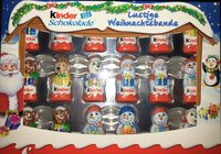 Kinder Schokolade Lustige Weihnachtsbande