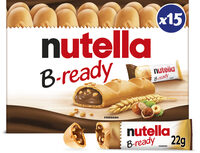 Biscuits NUTELLA B-ready Noisettes et Cacao x15 - 330g