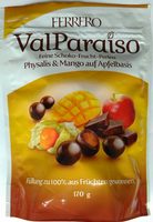 Feine Schoko-Frucht-Perlen Physalis & Mango auf Apfelbasis