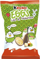 Kinder Eggs Noisettes x12 oeufs fourrés