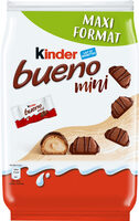 Gaufrettes Kinder Bueno Mini Chocolat au lait - 216G