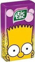 Tic-tac Pastilles aromatisées goût chewing-gum