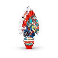 Maxi Kinder Surprise Batman & Superman, œuf de chocolat au lait 220g.