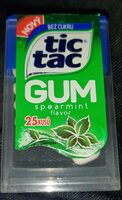 Tic Tac GUM spearmint flavor