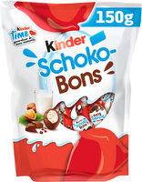 Bonbons Kinder Schokobons Chocolat au Lait - 150g