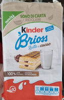 Kinder Brioss latte e cacao