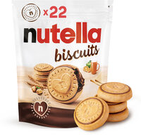 Biscuits NUTELLA Biscuits Noisettes et Cacao x22 - 304g