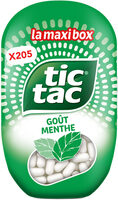 Bonbons Tic Tac x205 pastilles MENTHE - 99,8g