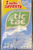 Tic tac Ou menthe extra fraîche