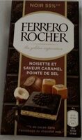 Chocolat Noir à la Noisette, Caramel et Pointe de sel