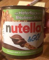 Nutella & GO Haferflocken Blaubeere