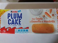 Plumcake kinder carota